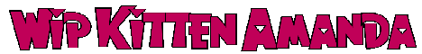 Big Cartel - Wip Kitten Amanda
